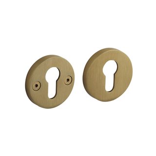 Intersteel One-sided concealed brass cylinder plate Shiraat from Intersteel