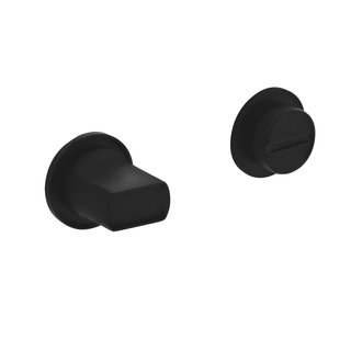 Intersteel Black round self-adhesive toilet set Ø30 x2.5 mm