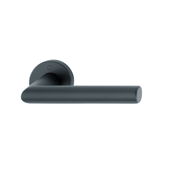 Hoppe Hoppe door handle Amsterdam black with quick pin