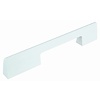 I.B.E. Witte Meubelgreep SCHERP 160 mm