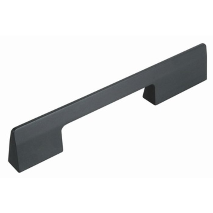 I.B.E. Poignée de meuble noire SHARP 160 mm