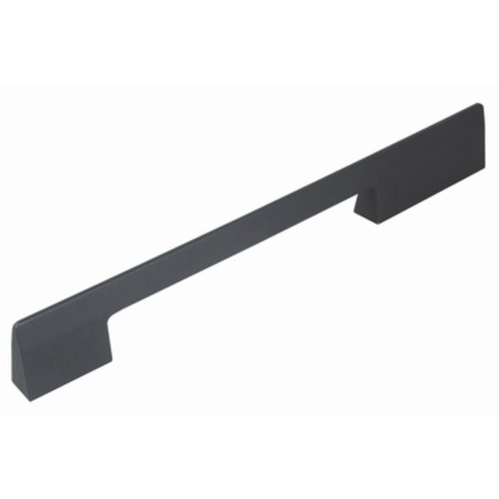 I.B.E. Poignée de meuble noire SHARP 224 mm