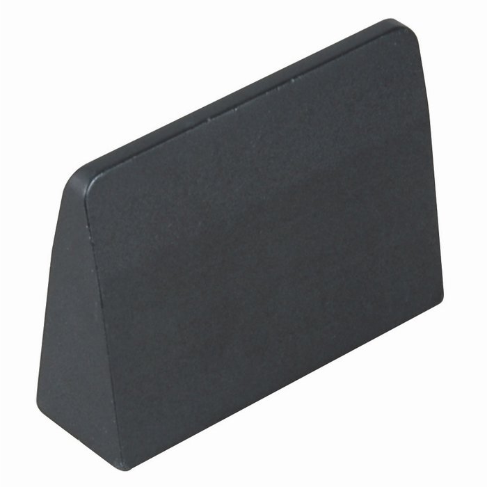 I.B.E. Black Furniture Knob SHARP 32 mm