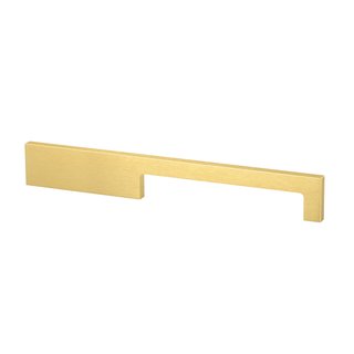 I.B.E. Furniture handle DRIMO 224 mm gold asymmetrical