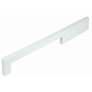 I.B.E. White Furniture Handle DRIMO 224 mm asymmetric