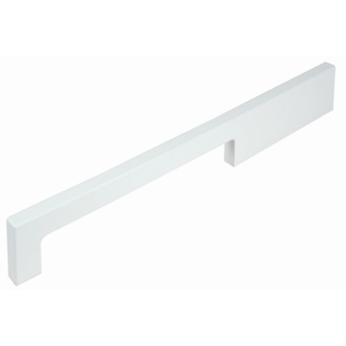 I.B.E. Poignée de meuble blanche DRIMO 224 mm asymétrique