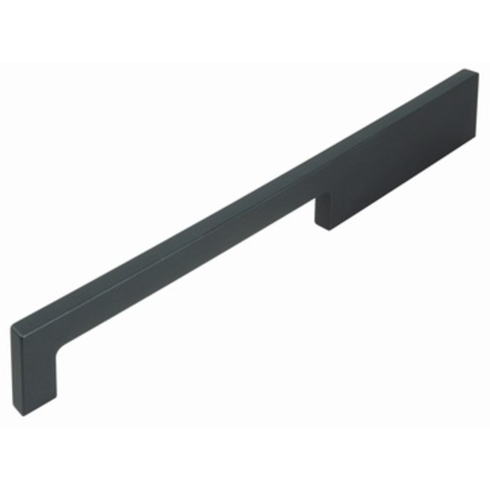 I.B.E. Poignée de meuble noire DRIMO 224 mm asymétrique