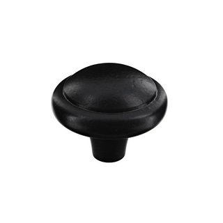 I.B.E. Möbelknopf SNOWDON Ø 38 mm Schwarz