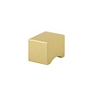 I.B.E. Furniture knob square 19x19 mm Gold