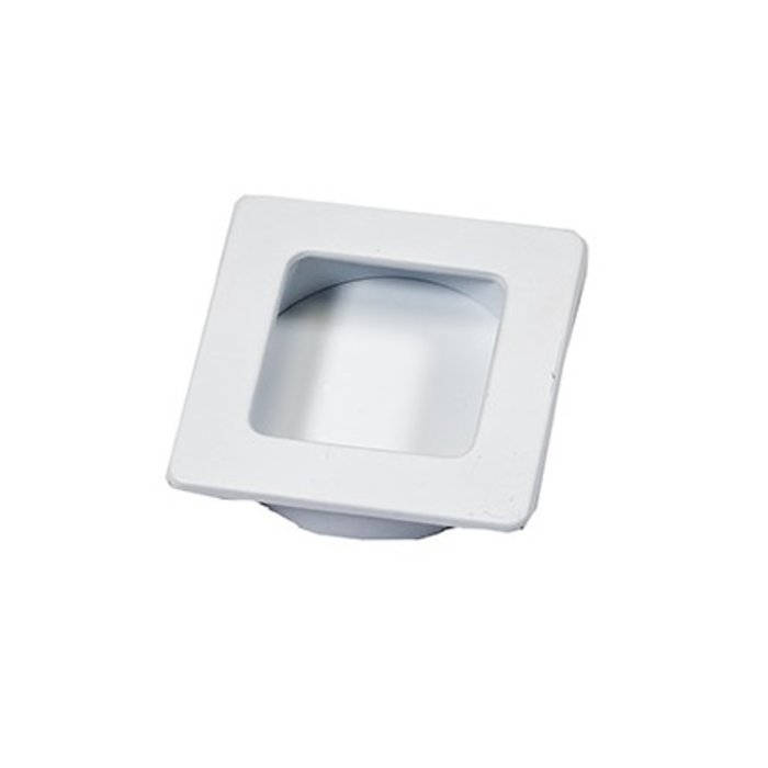 I.B.E. White square encapsulated shell 50x50 mm