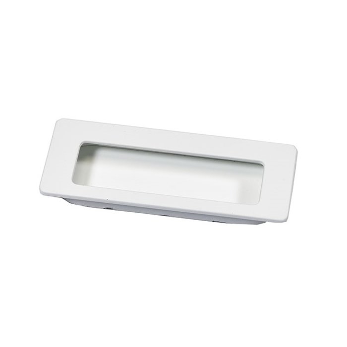 I.B.E. Cadran pour porte coulissante blanc mat 113x42 mm