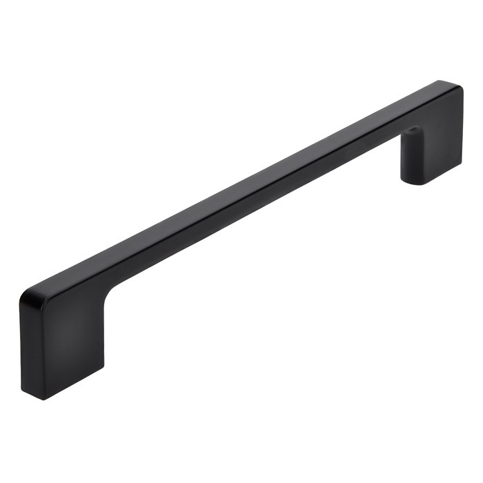 I.B.E. Black straight furniture handle 192 mm