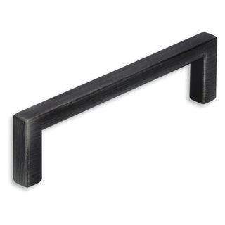 I.B.E. Furniture handle straight 96 mm brushed iron