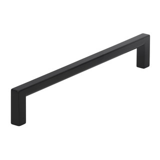 I.B.E. Black Furniture handle square 160 mm