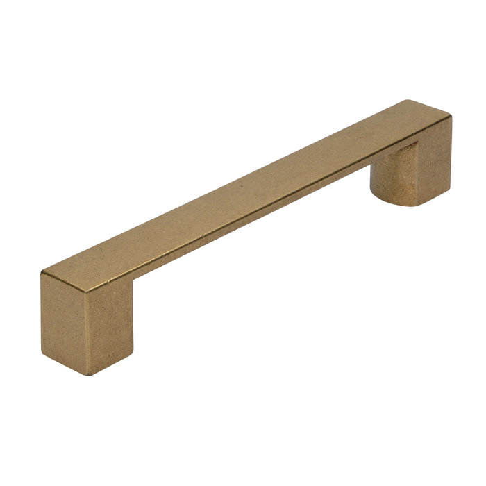 I.B.E. Furniture handle flat 128 mm old Gold