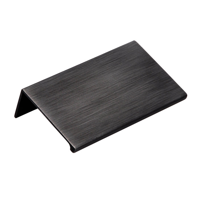 I.B.E. Corner handle L=70 mm iron brushed effect