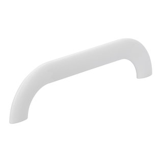 I.B.E. White curved furniture handle 160 mm
