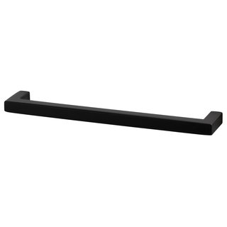 I.B.E. Black square furniture handle 128 mm