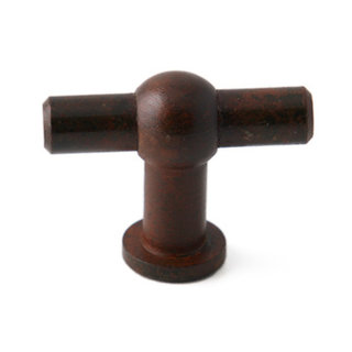 I.B.E. Furniture knob BRECHT rust T- 45 mm