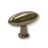 I.B.E. Meubelknop OLIJF ovaal 38 mm Brons kleur