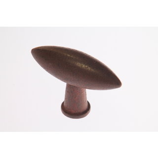 I.B.E. Furniture knob large DAAN 56 mm Rust