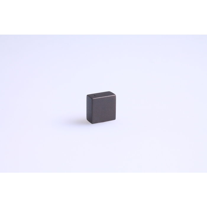I.B.E. Dark bronze furniture knob PICCOLO rectangular 8x15 mm