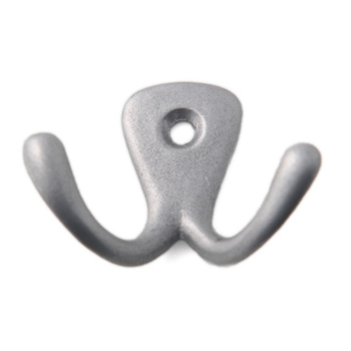 I.B.E. Patère double largeur 50 mm Aluminium