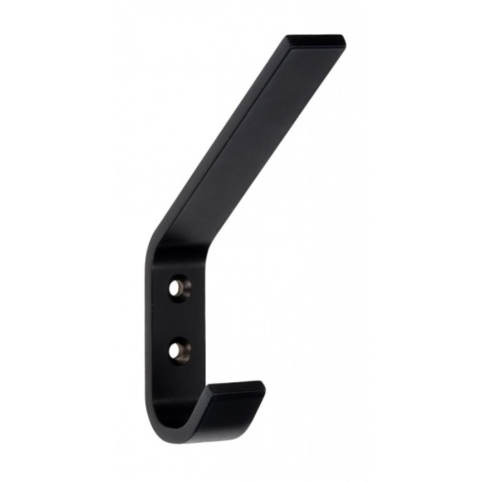 I.B.E. Black Hat/coat hook 118 mm high ankle