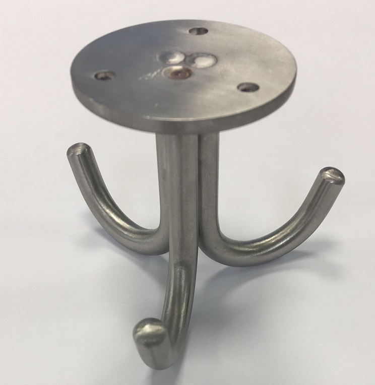 Need a shelf hook? View this round hook in stainless steel at  Deurklinkenshop