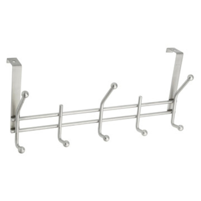 Are you looking for a combined door coat rack with coat and hat hooks in stainless steel Deurklinkenshop