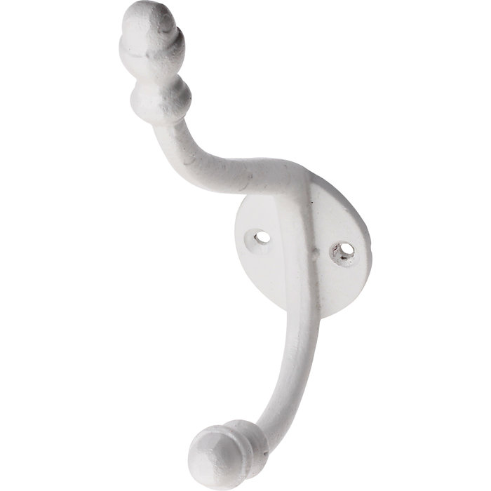 I.B.E. Retro Hoed-/jashaak 150 mm hoog  Wit