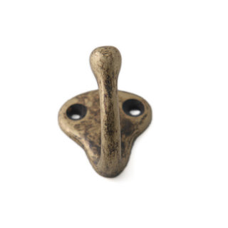 I.B.E. Patère simple hauteur 35 mm Bronze antique