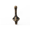 I.B.E. Hat/coat hook 73 mm high Antique bronze