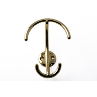 If you like round design, this aluminum coat hook is your choice