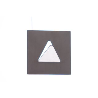 I.B.E. Kleiderhaken quadratisch 60 x 60 selbstklebend aus Edelstahl