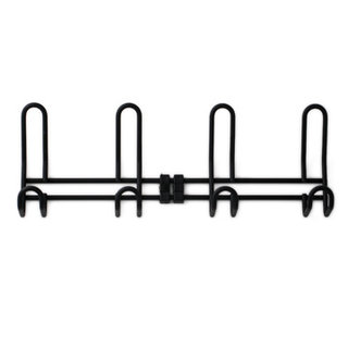 I.B.E. Schwarze Garderobe SCALA 4 380 mm breit