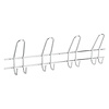 I.B.E. Portemanteau avec 4 crochets doubles 525 mm Chrome