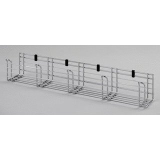 I.B.E. Wandregal KIDS SCALA 750 mm breit Aluminiumfarbe