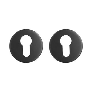 DKS Paar schwarze Zylinderplatten Supra