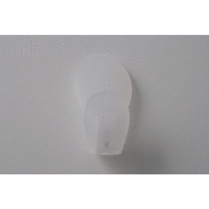 I.B.E. Plastic Coat Hook ECHO matt natural