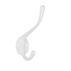 I.B.E. Hat/coat hook 120 mm high White