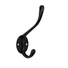 I.B.E. Hat/coat hook 120 mm high Black