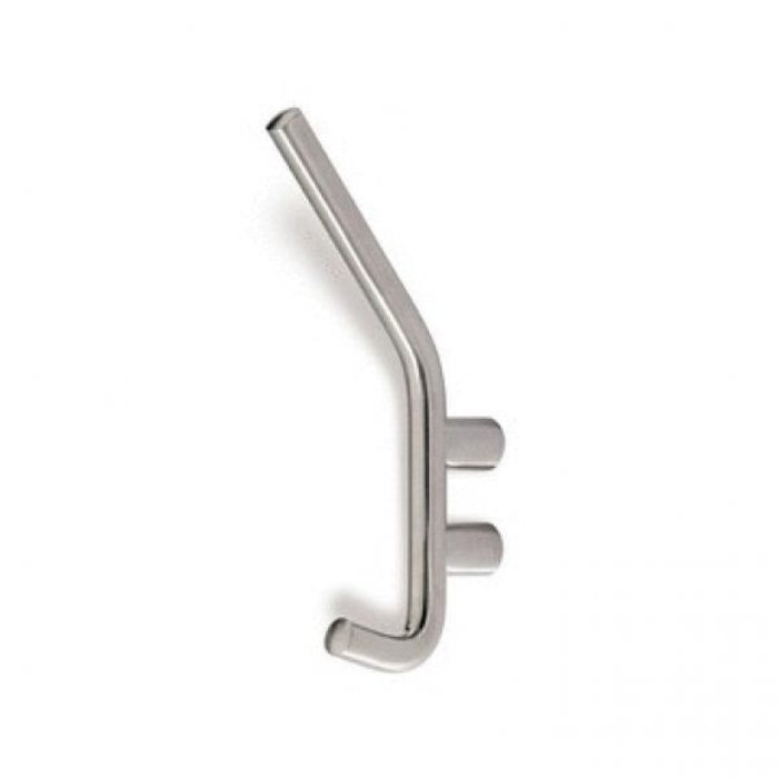I.B.E. Round hat/coat hook WARDROBE made of 161 mm high stainless steel