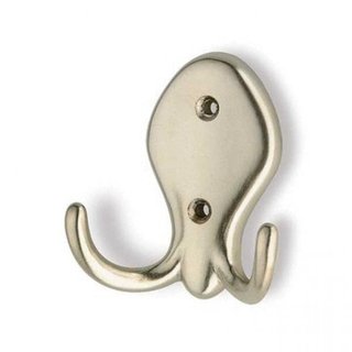 I.B.E. Haken 77 mm hoch matt Nickel doppelt