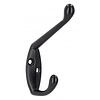 I.B.E. Hat/coat hook 87 mm high Black