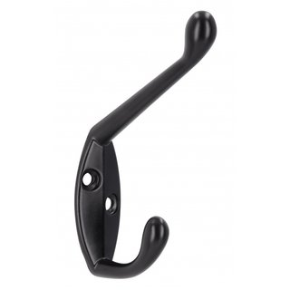 I.B.E. Hat/coat hook 87 mm high Black