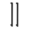 Fimet Paar zwarte deurgrepen Georgia 20/300/320mm