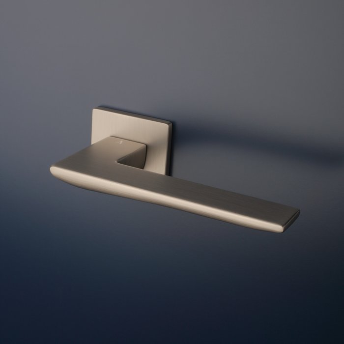 Aprile Solid Aprile door handles IRIS square 52x52x5 mm matt nickel