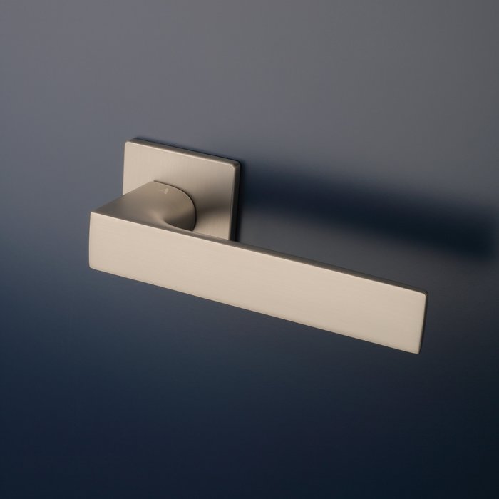 Aprile Solid Aprile door handles ALISSO square 52x52x5 mm matt nickel