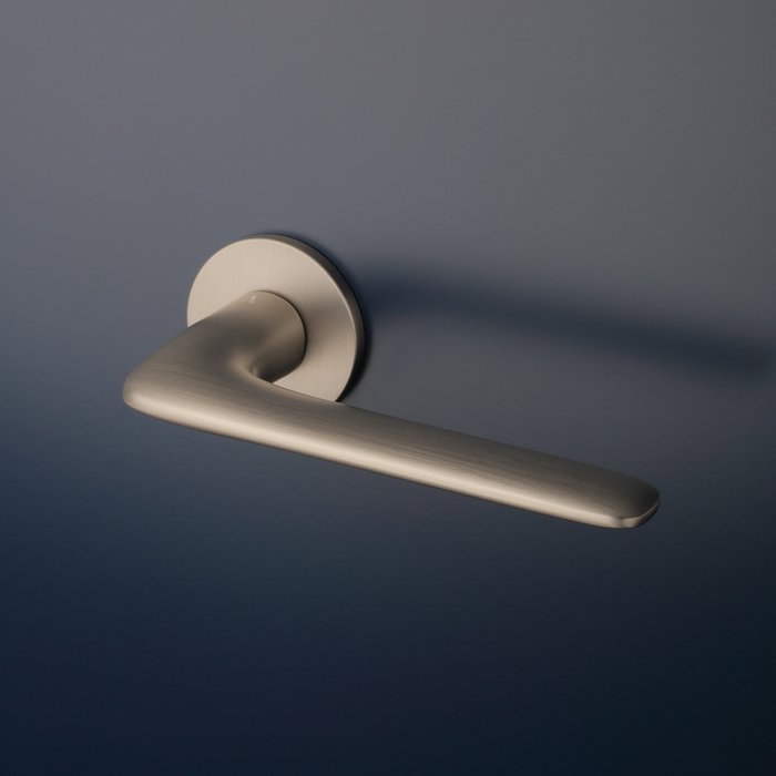 Aprile Solid Aprile door handles VIOLA matt nickel round Ø 52x5 mm